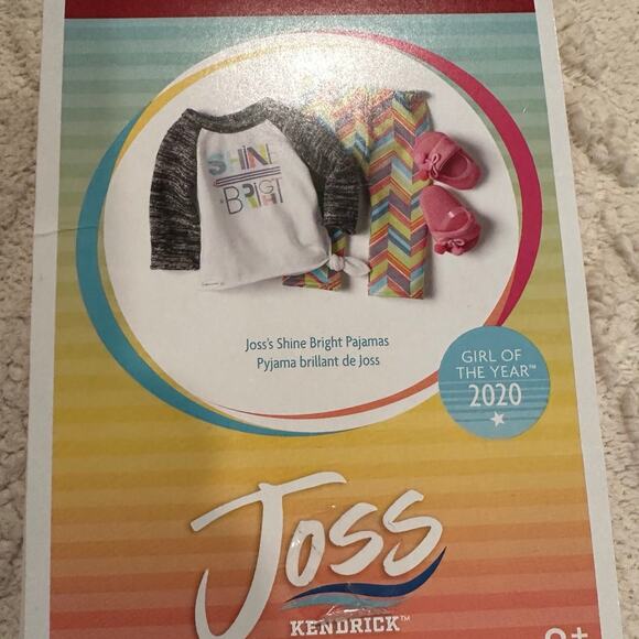 American Girl Joss Shine Bright pajamas box - Picture 1 of 6